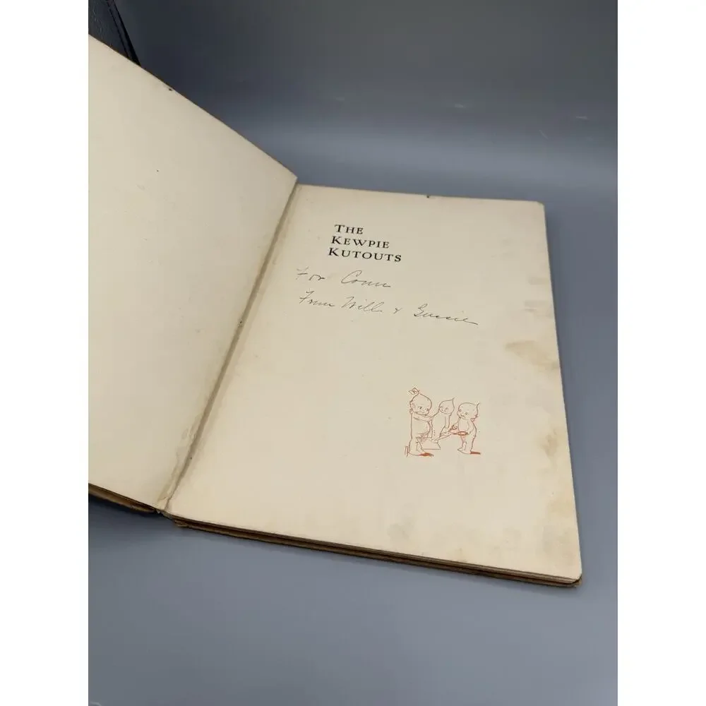 1914 The Kewpie Kutouts Rose O’Neill Hardcover Frederick A Stokes Illustrated